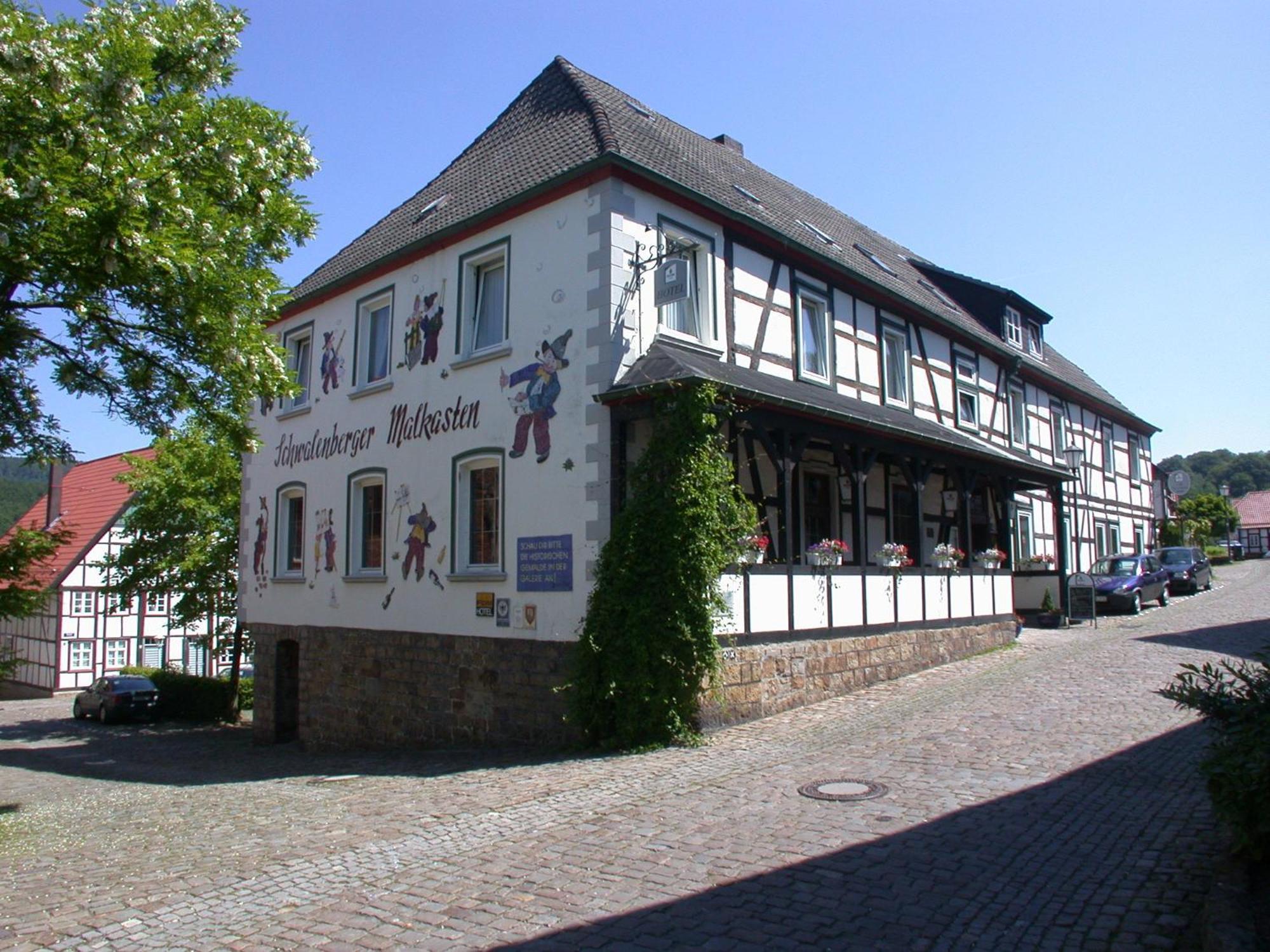 Hotel Schwalenberger Malkasten Schieder-Schwalenberg Exteriör bild